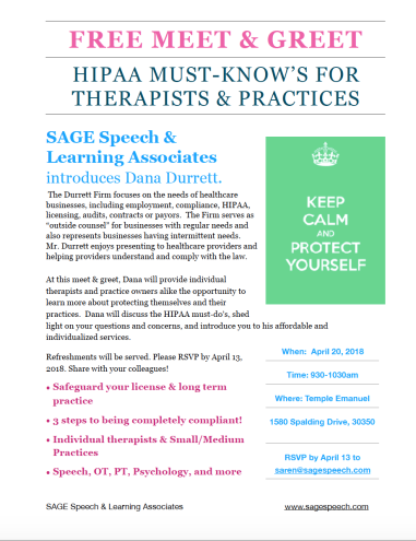 If you are a therapist, practice owner, physician, or professional who falls under HIPAA you MUST read this!